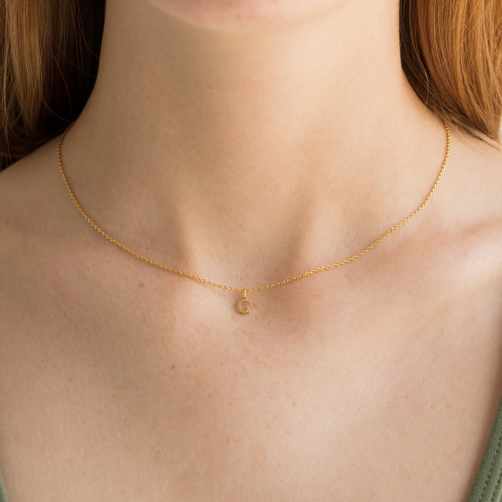 Petite Initial Necklace