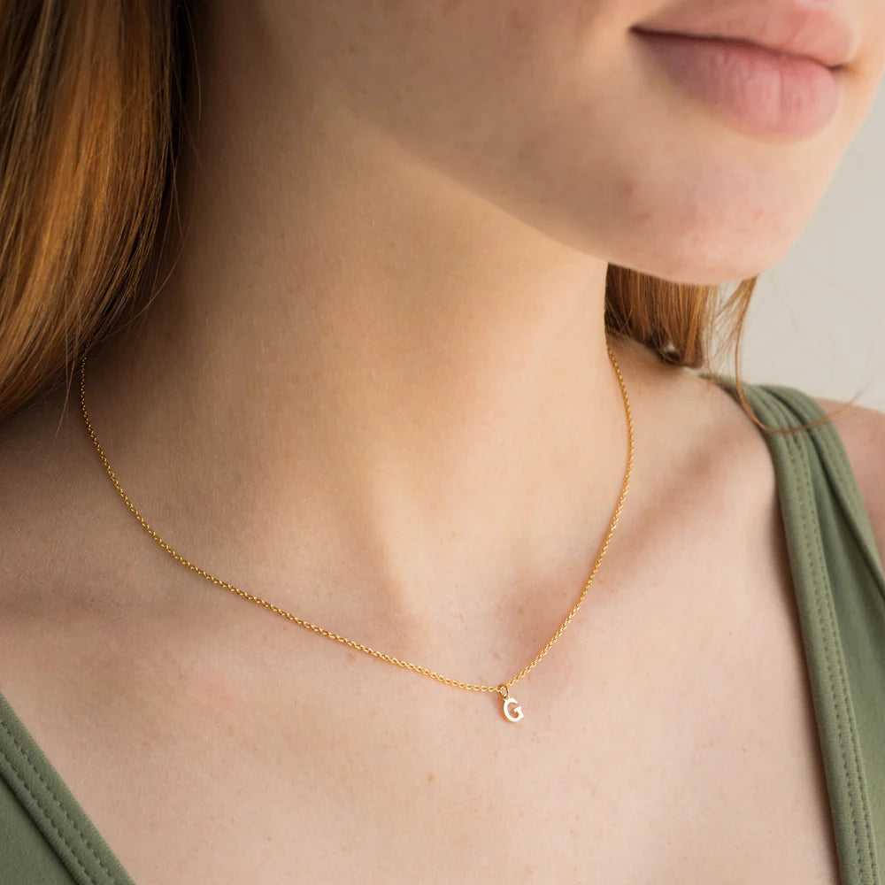 Petite Initial Necklace
