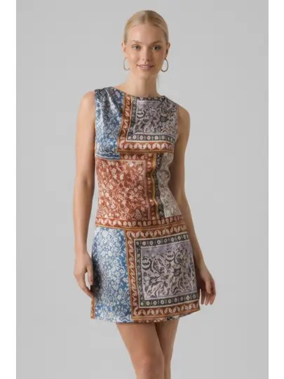 Bandana Patchwork Dress
