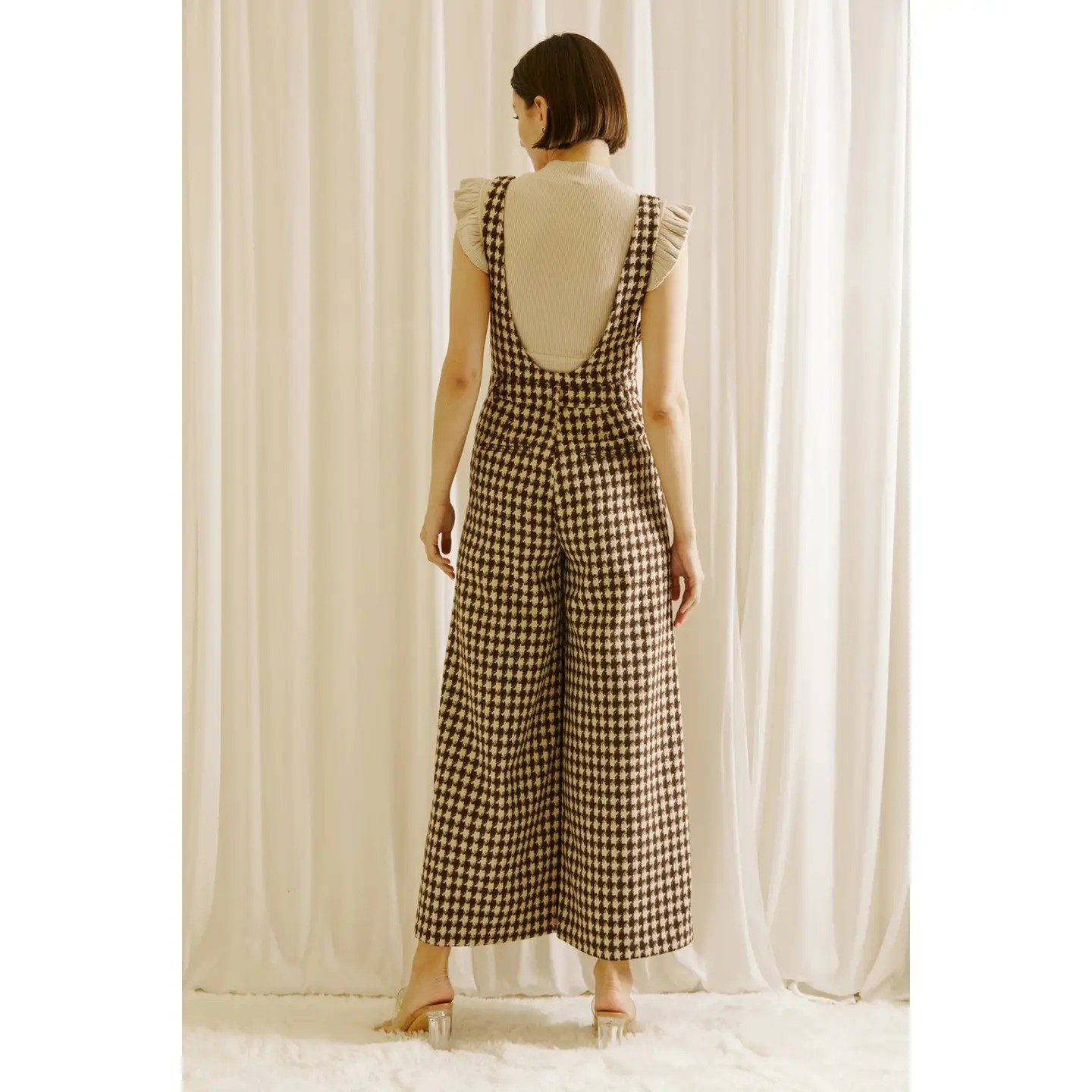 Houndstooth Jumpsuit