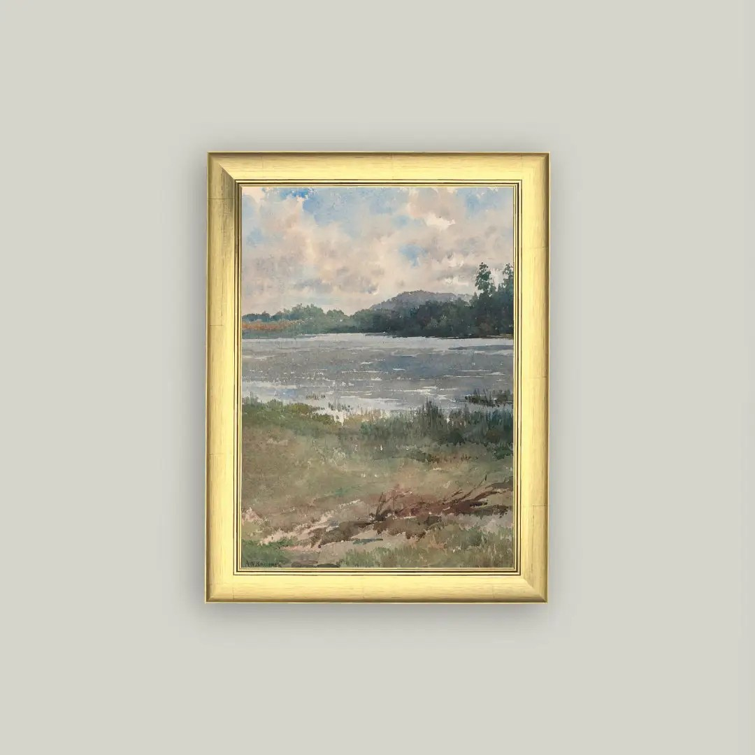 Lakeside Landscape Portrait