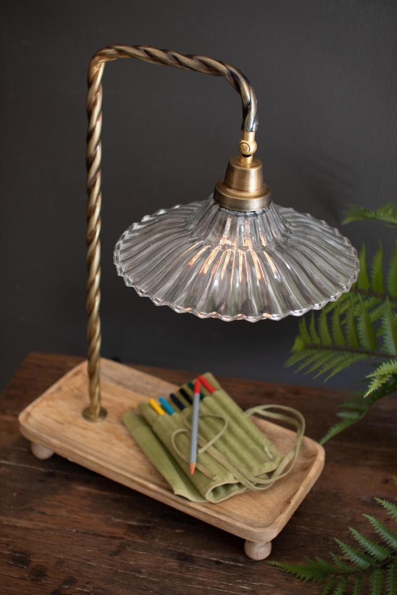 Table Lamp w/ Tray