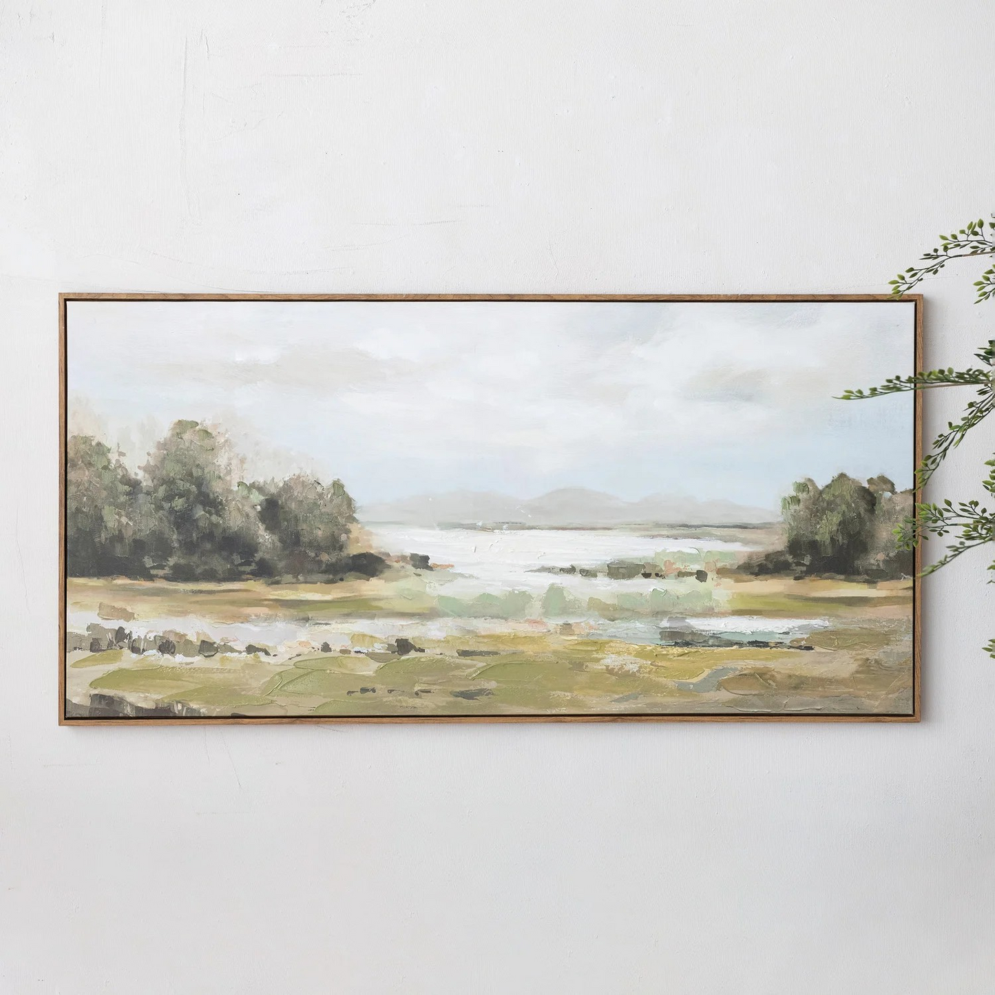 Wood Framed Landscape