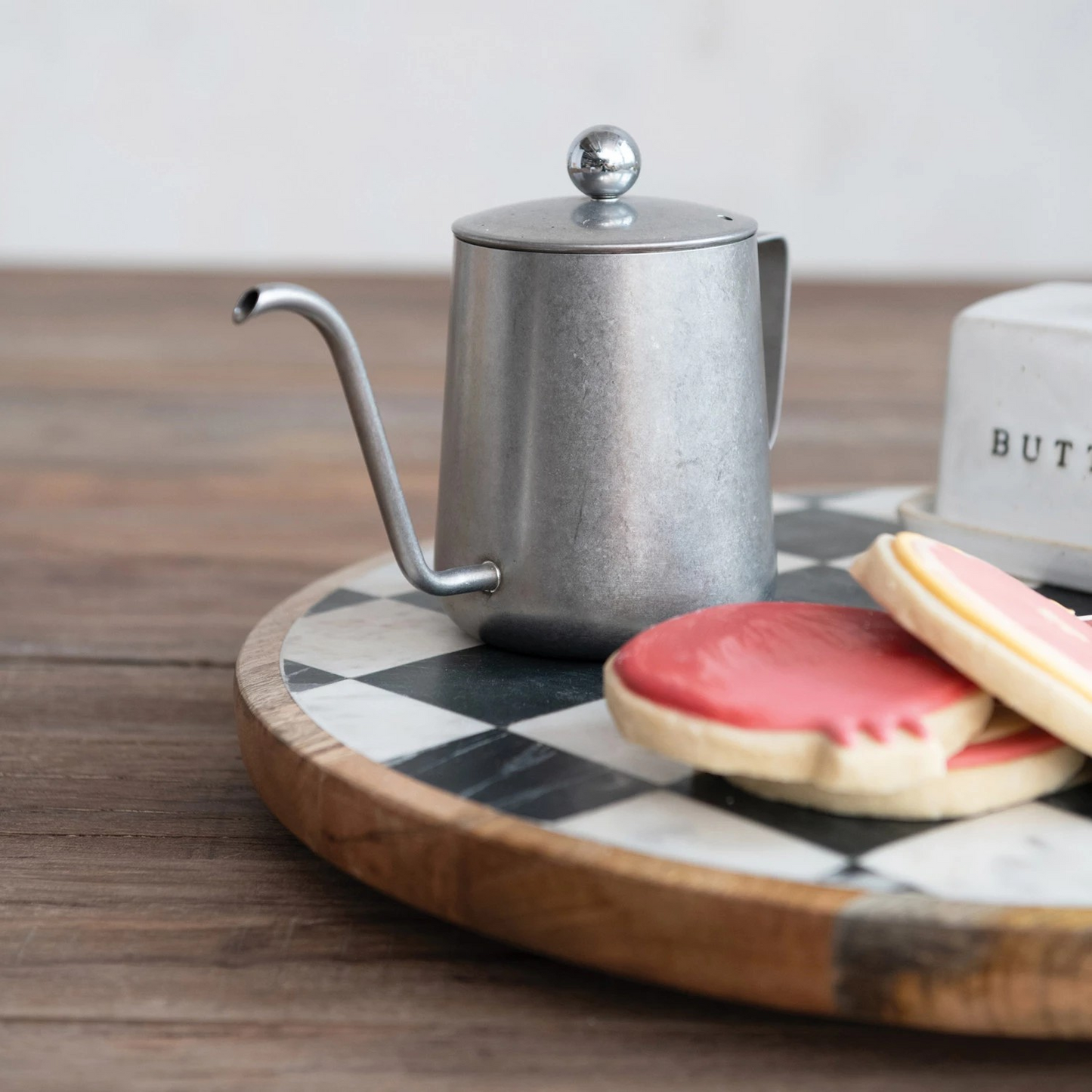 Checkered Lazy Susan