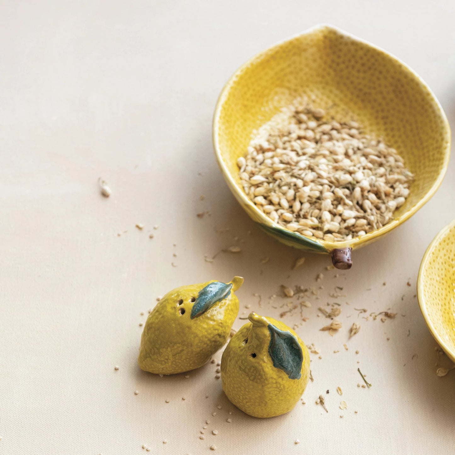 Lemon Salt & Pepper Shakers
