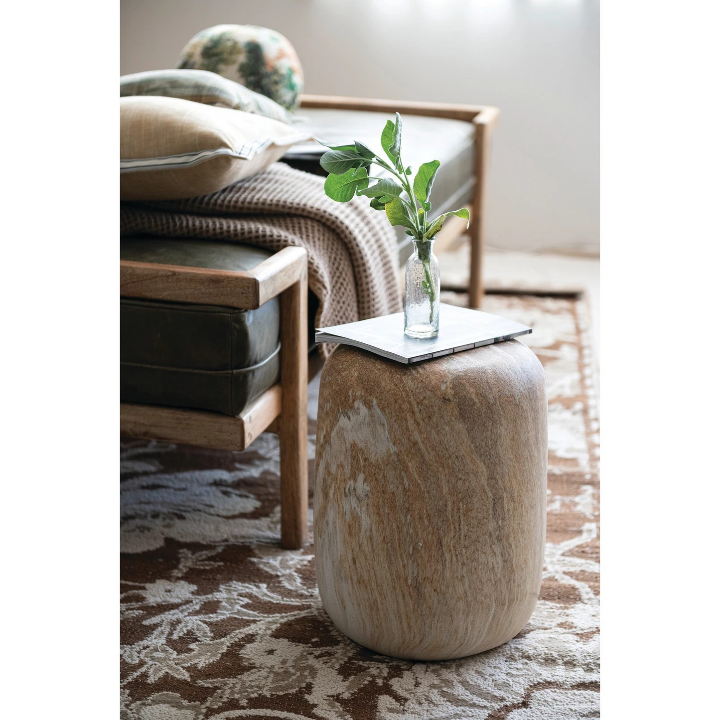 Stoneware Garden Stool