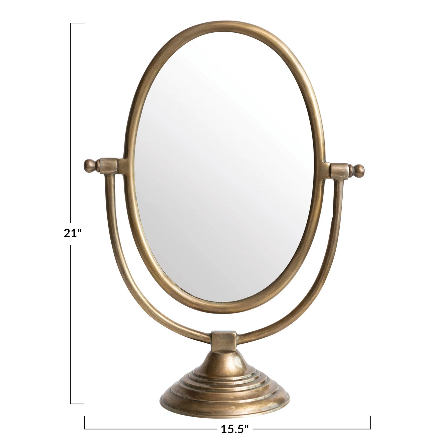 Oval Standing Mirror