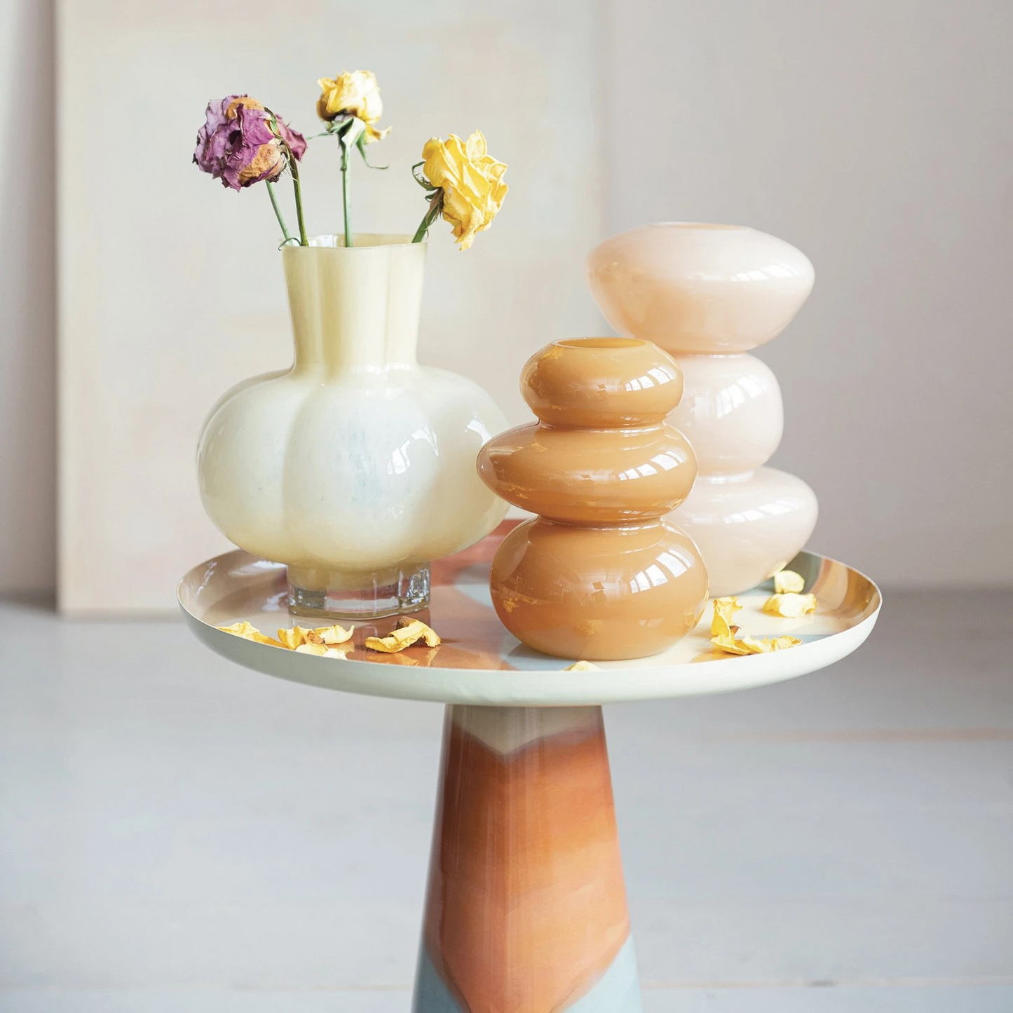 Glass Organic Vase