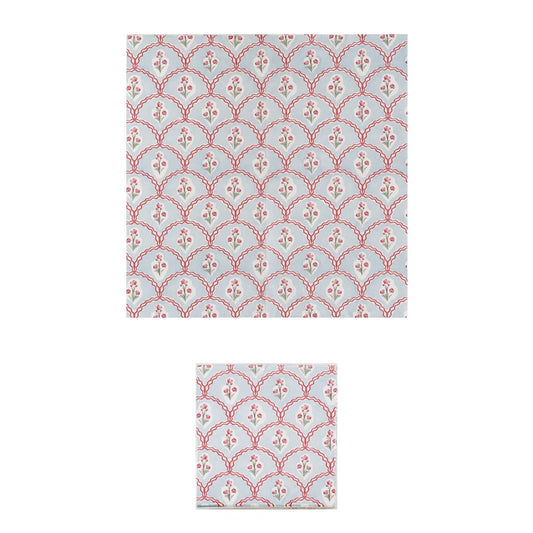 Blue Floral Napkins