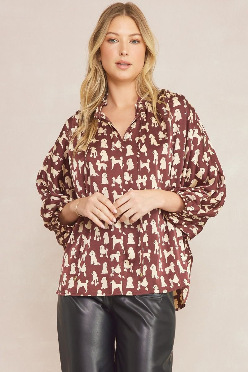 Poodle Blouse