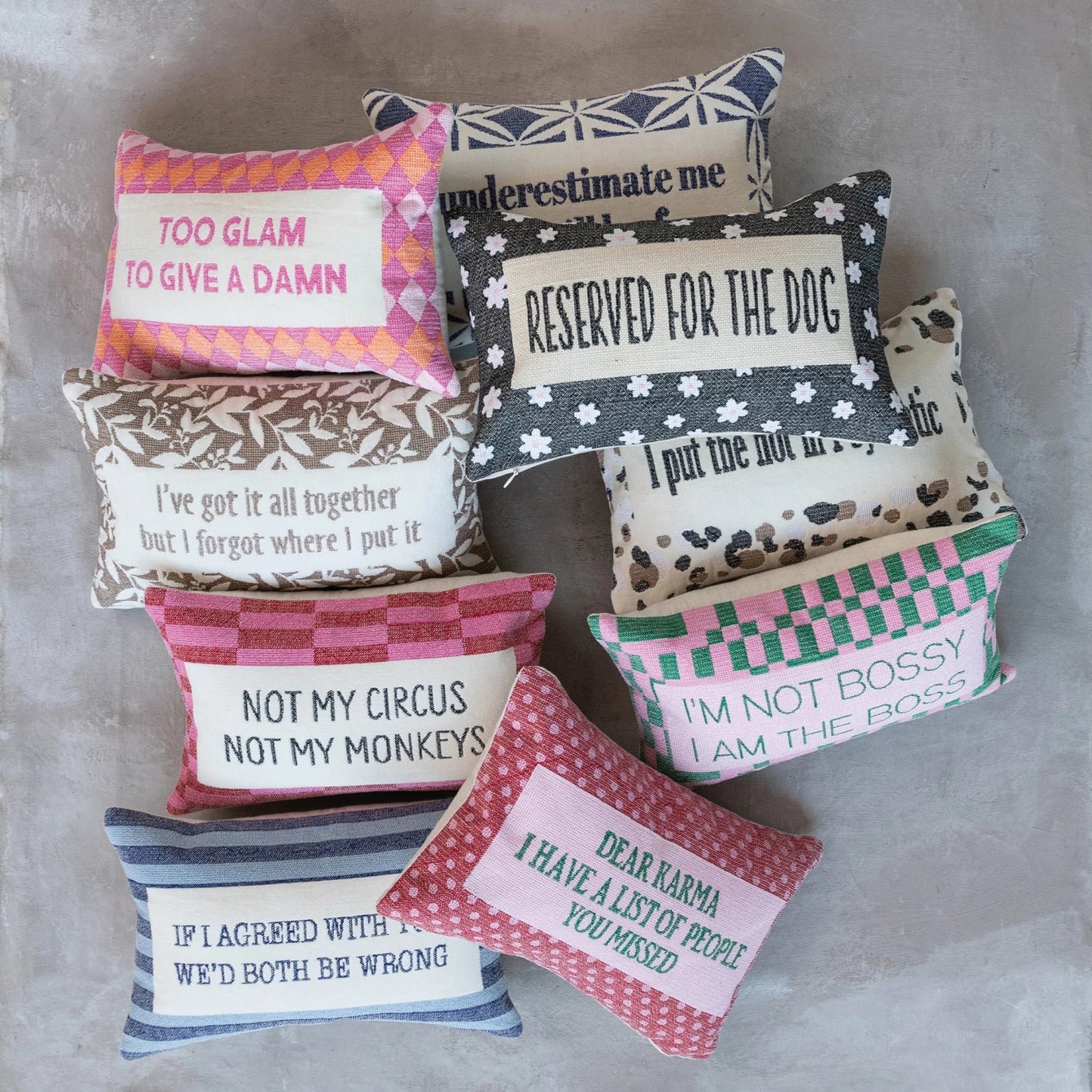 Both Be Wrong Lumbar Pillow