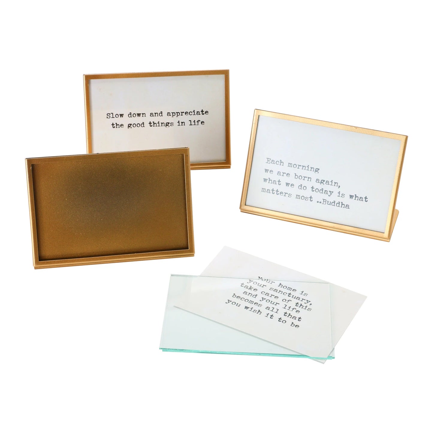 Gold Easel Quotes