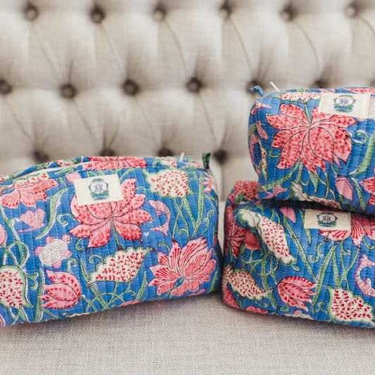 Seascape Cosmetic Bag