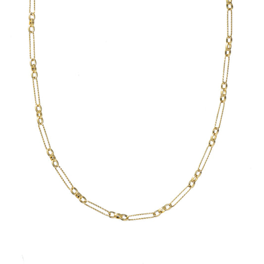 Modern Paperclip Necklace
