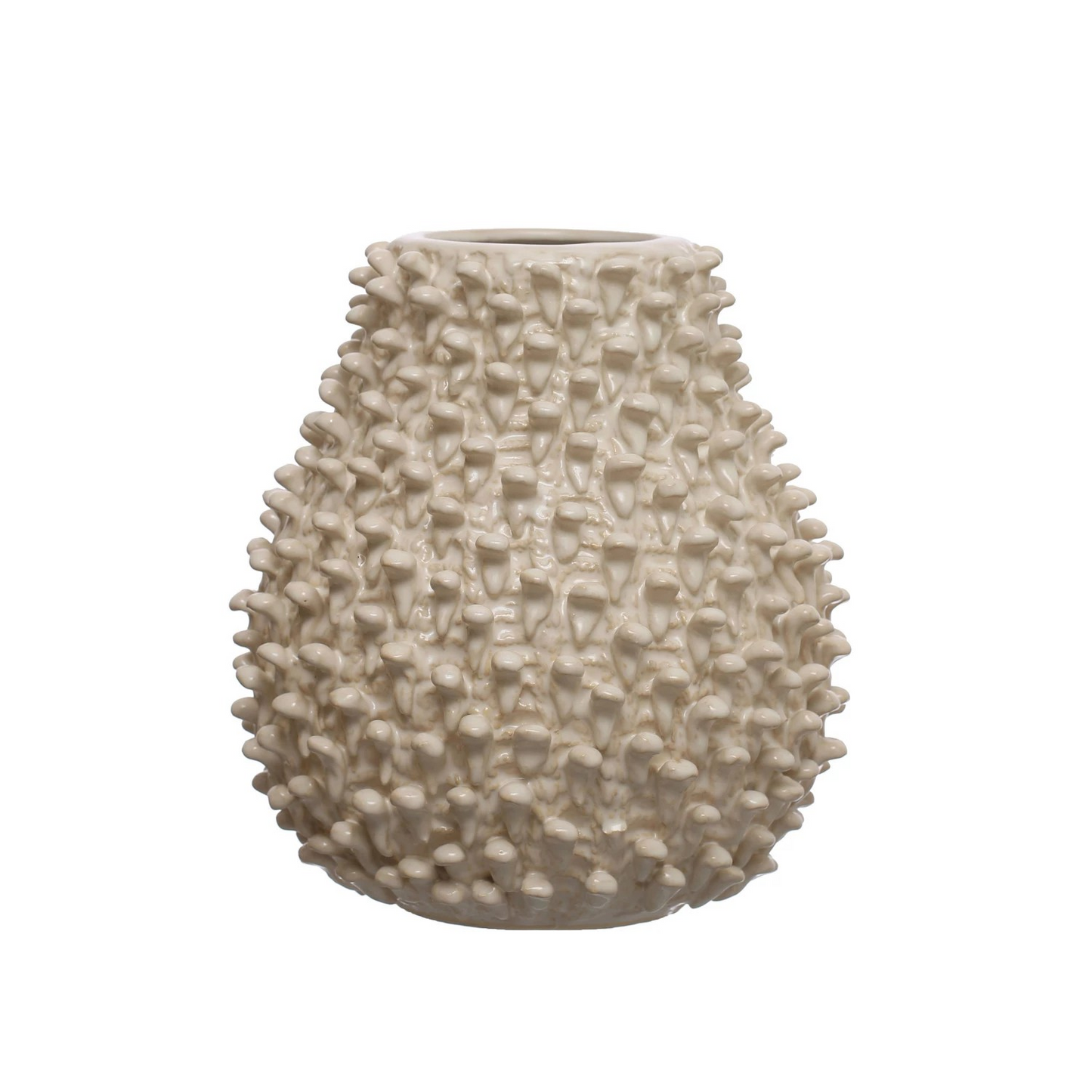 Textured Stoneware Vase