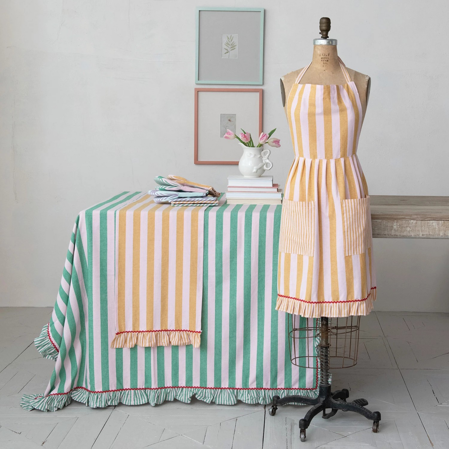 Striped Tablecloth