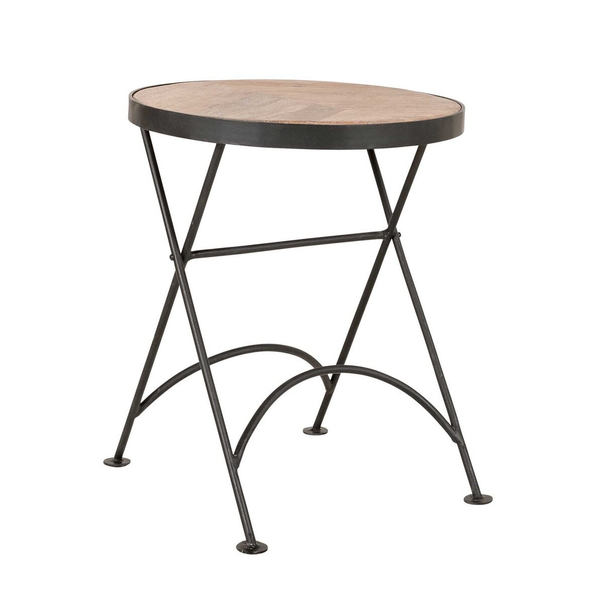 Round Metal Folding Table