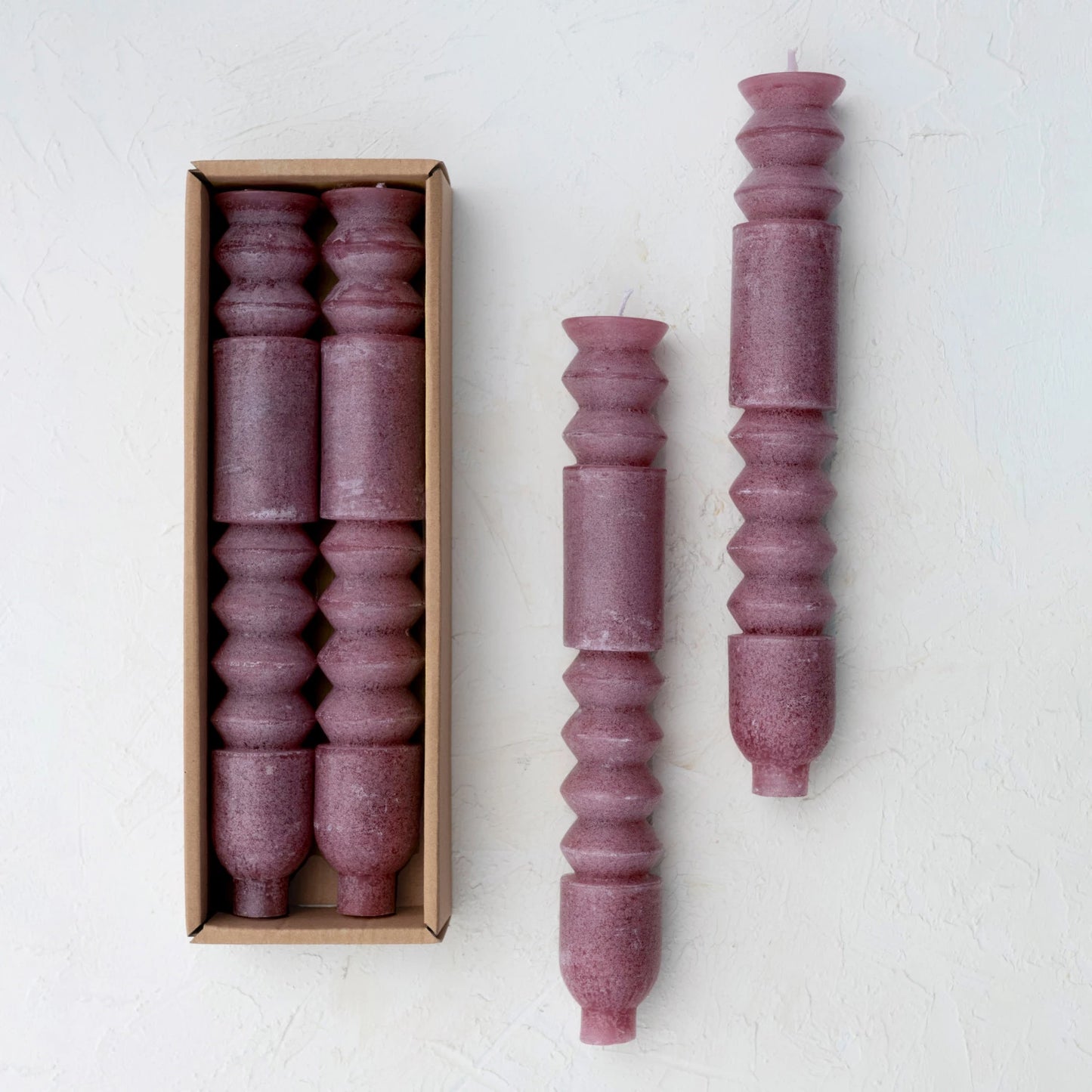 Amethyst Totem Tapers