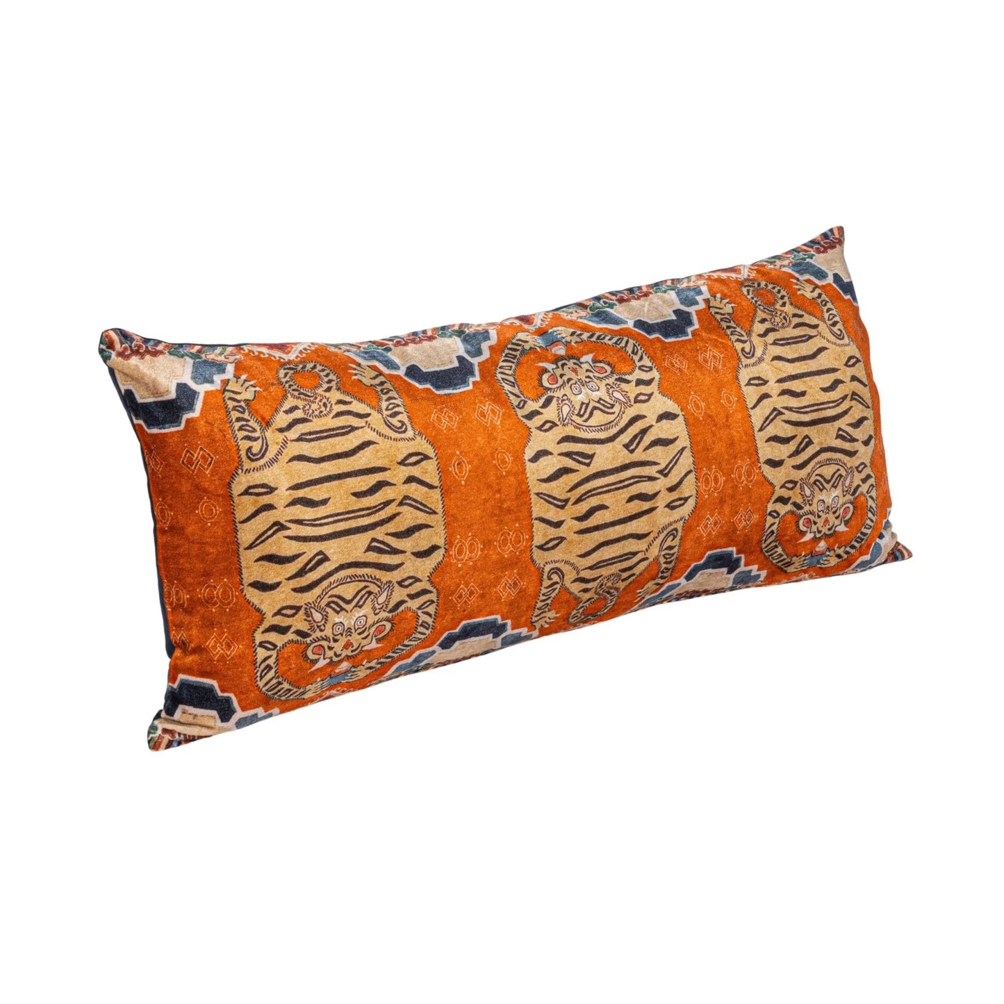 Velvet Tiger Pillow
