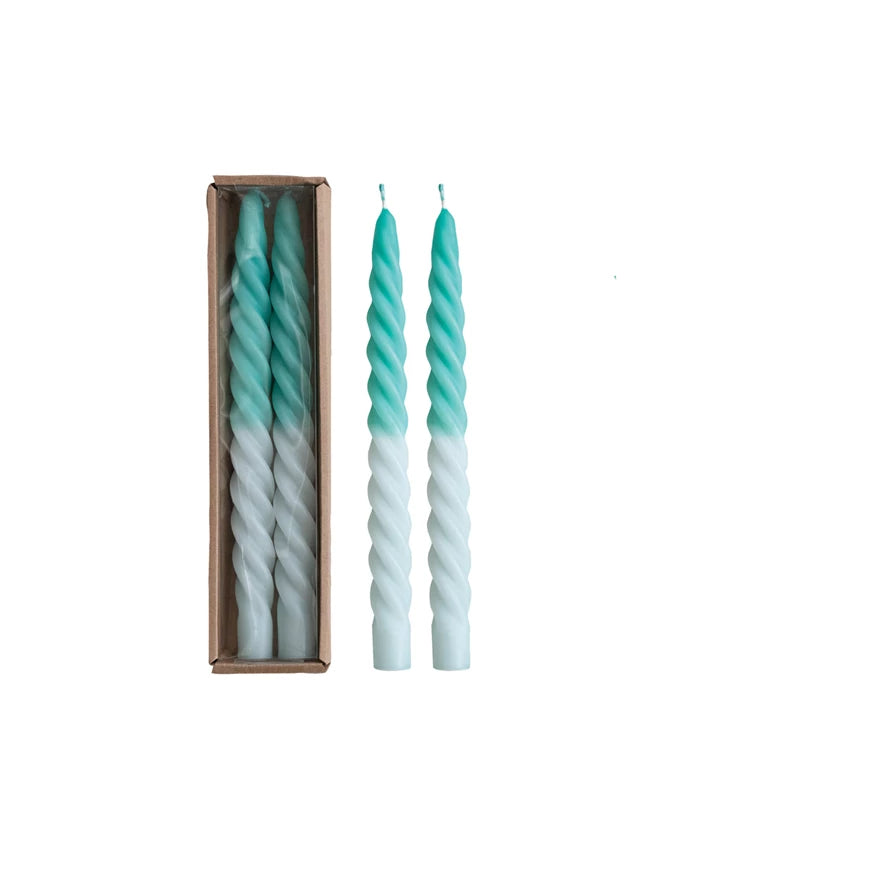 Aqua Color Block Tapers