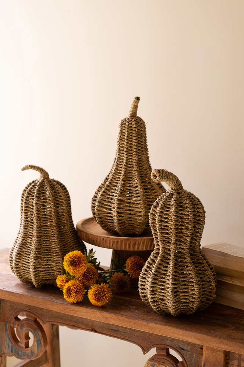 Woven Gourds