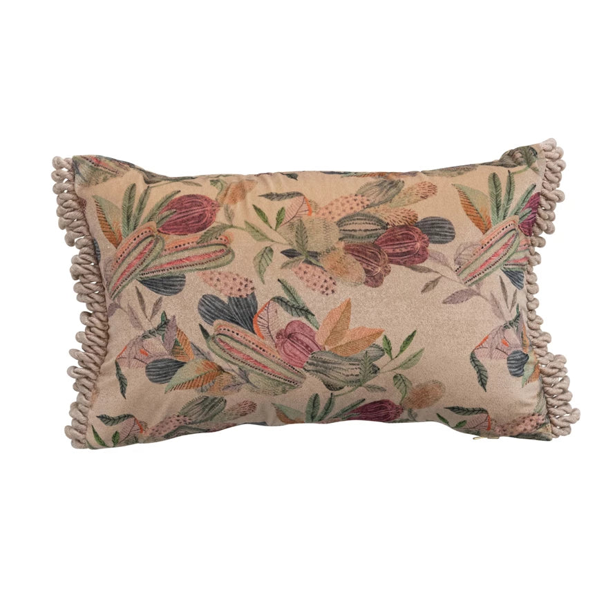 Botanical Lumbar Pillow
