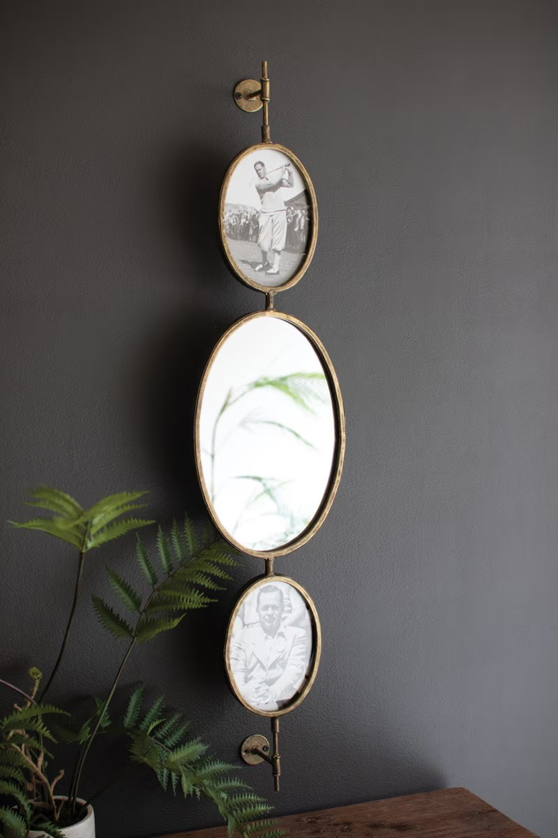 Rotating Wall Mirror
