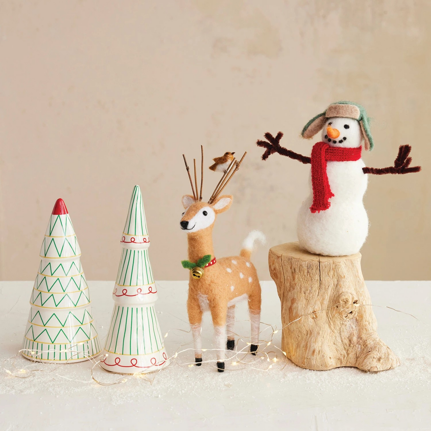 Handmade Wool Felt Deer