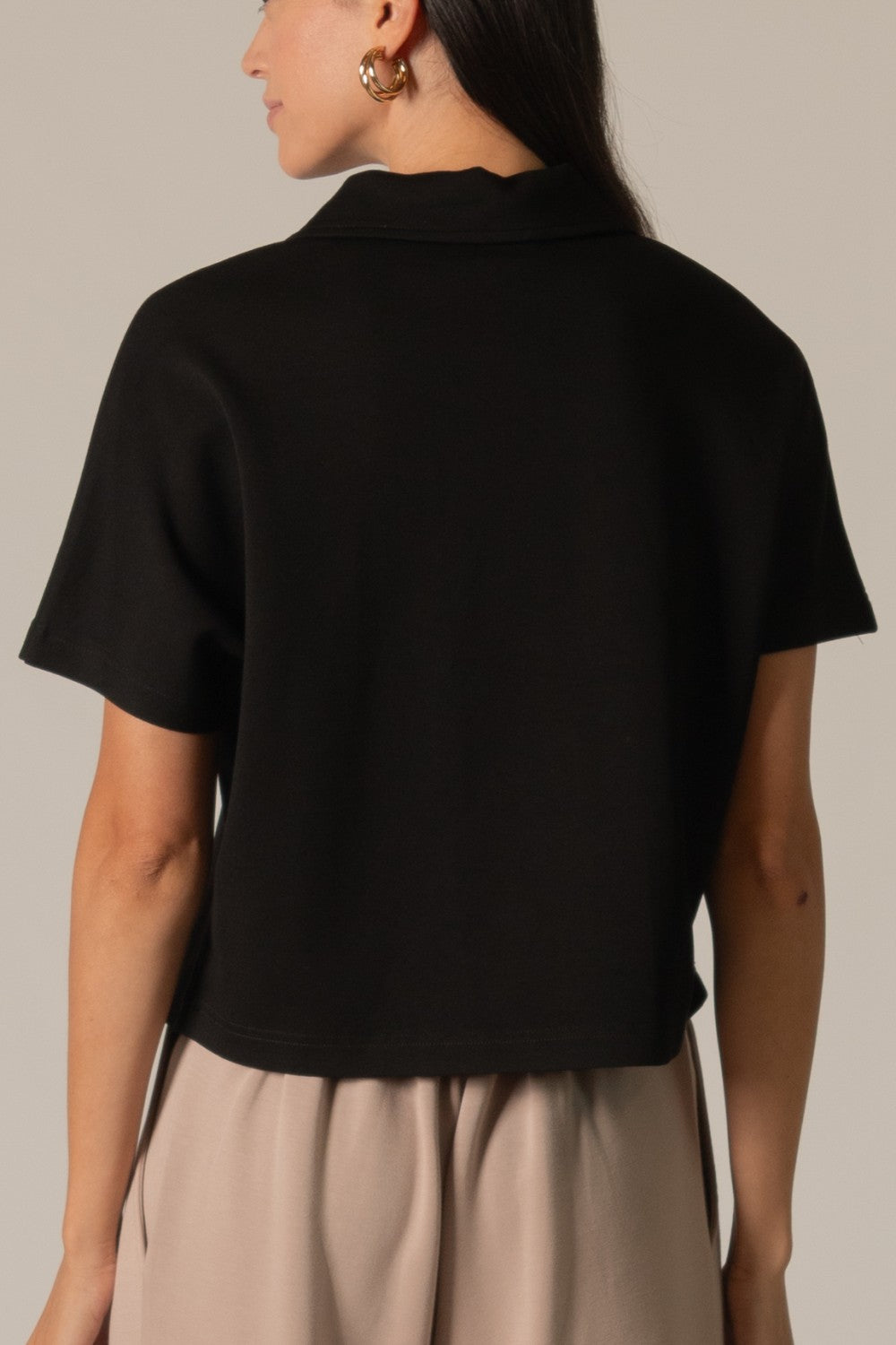 Butter Modal Quarter Zip Top