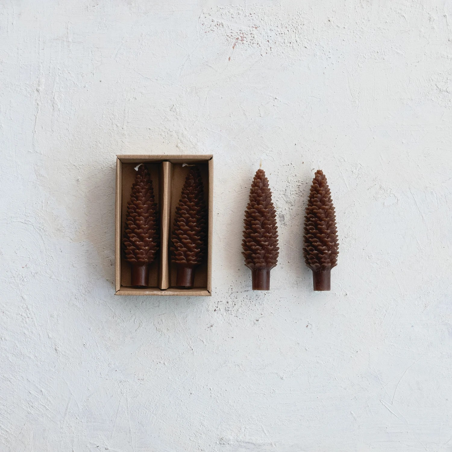 Mini Pinecone Tapers