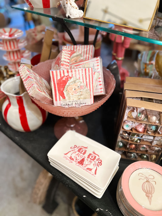 Pink Staffordshire Dish