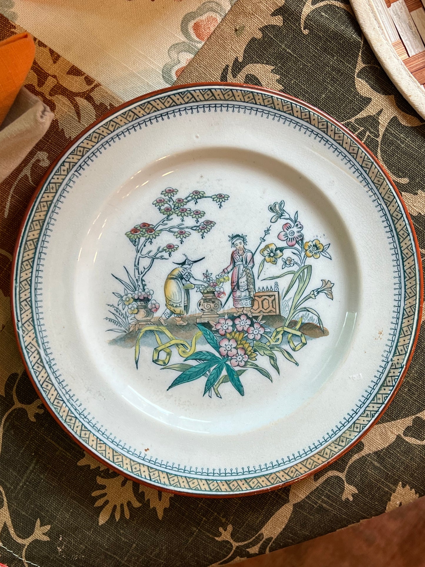 Antique “Chang” Pattern Plate