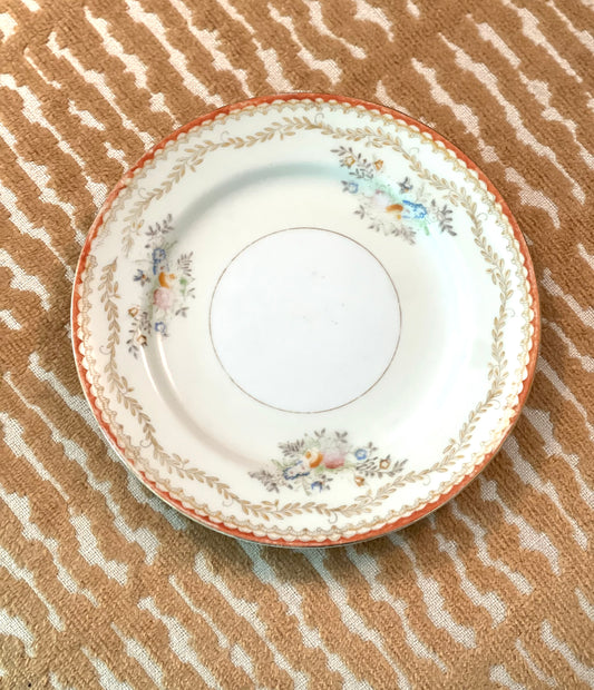 Vintage Rust Saucer