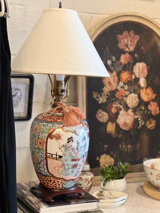 Vintage Chinois Lamp