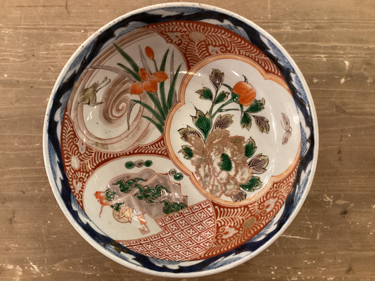 8 1/2” Japanese Imari Bowl