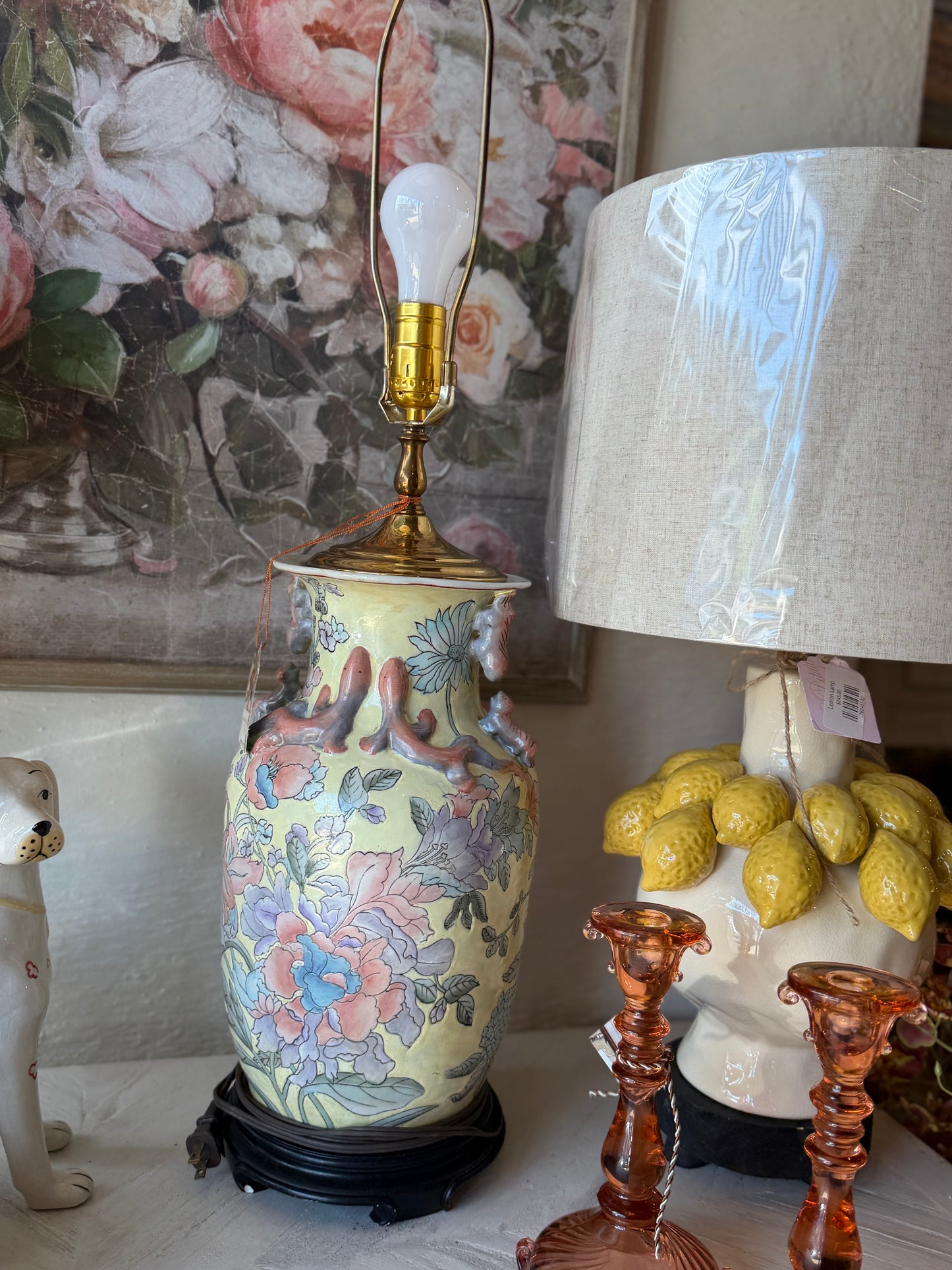 Vintage Famille Lamp