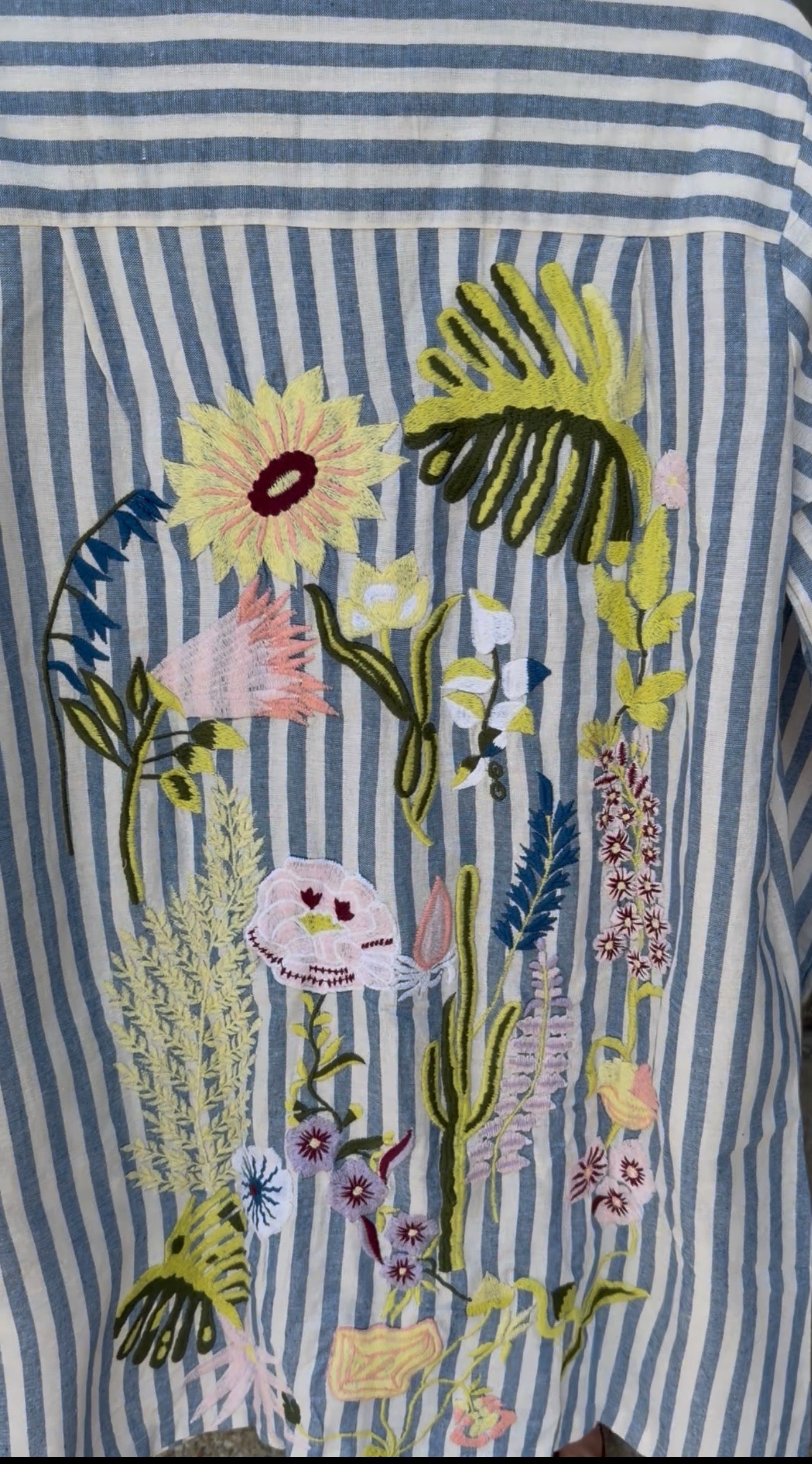Summer in the Garden Embroidered Dress