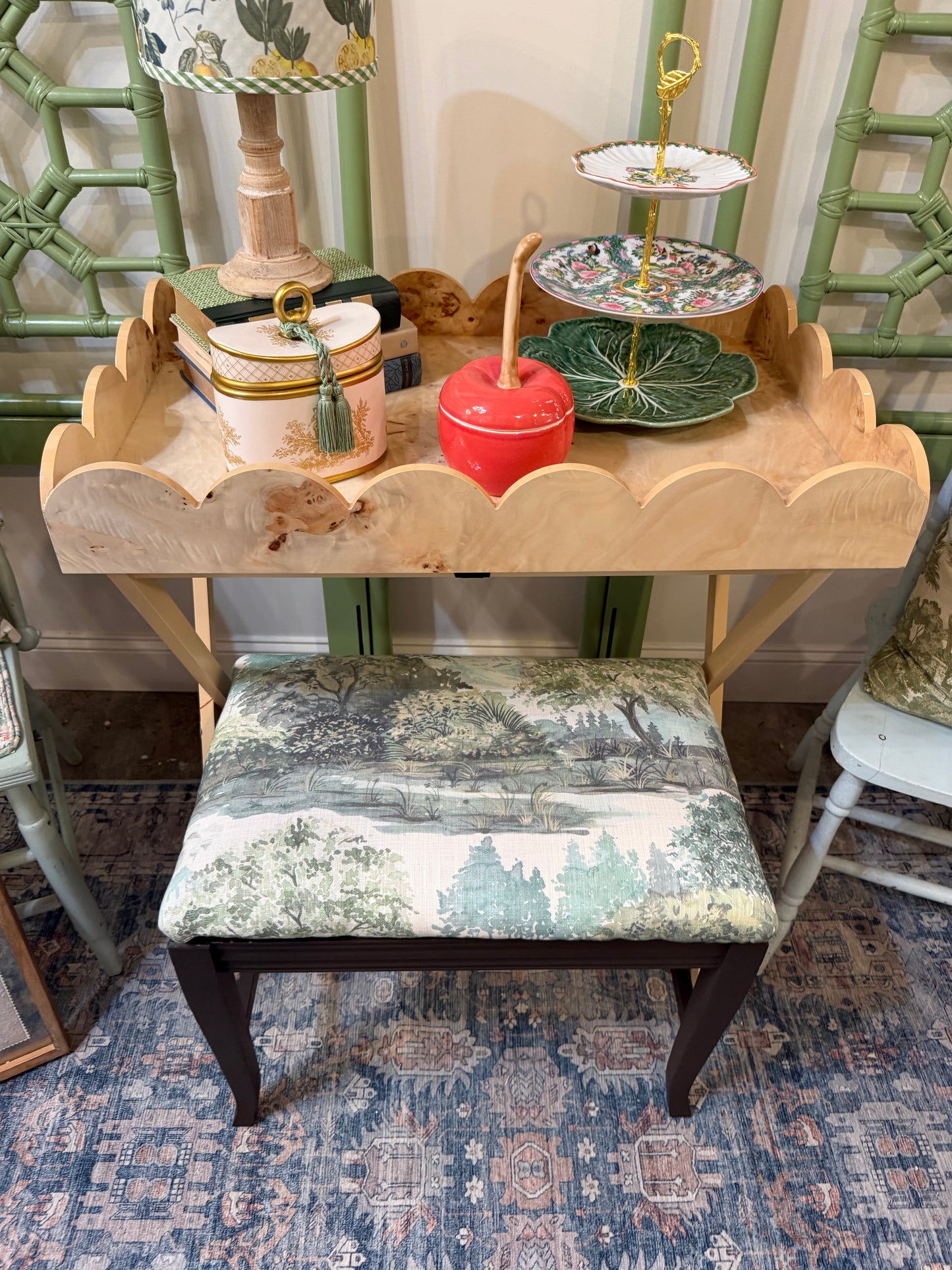Vintage Wood Bench