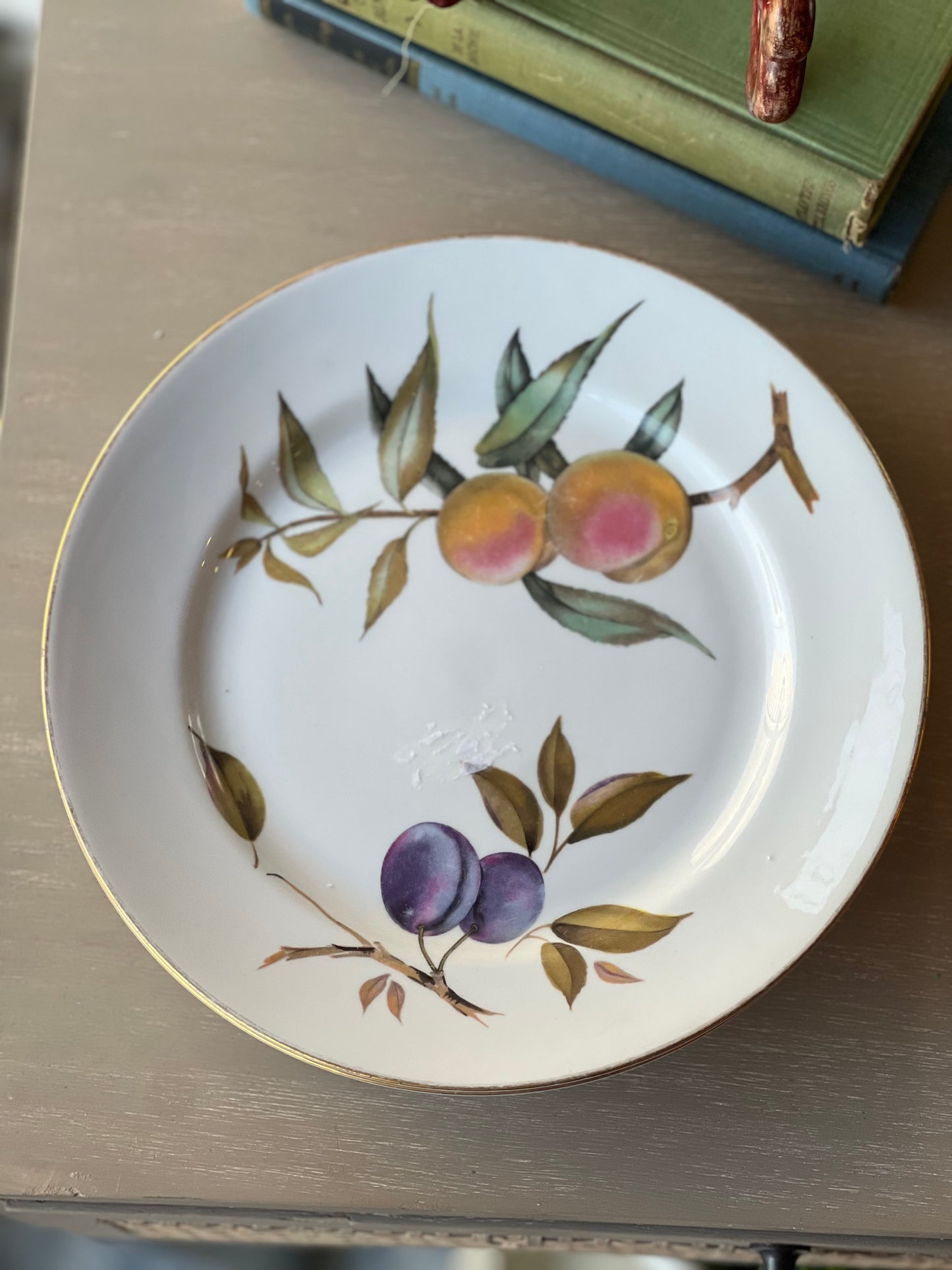 Vintage Royal Worcester Evesham Porcelain Dinner Plate