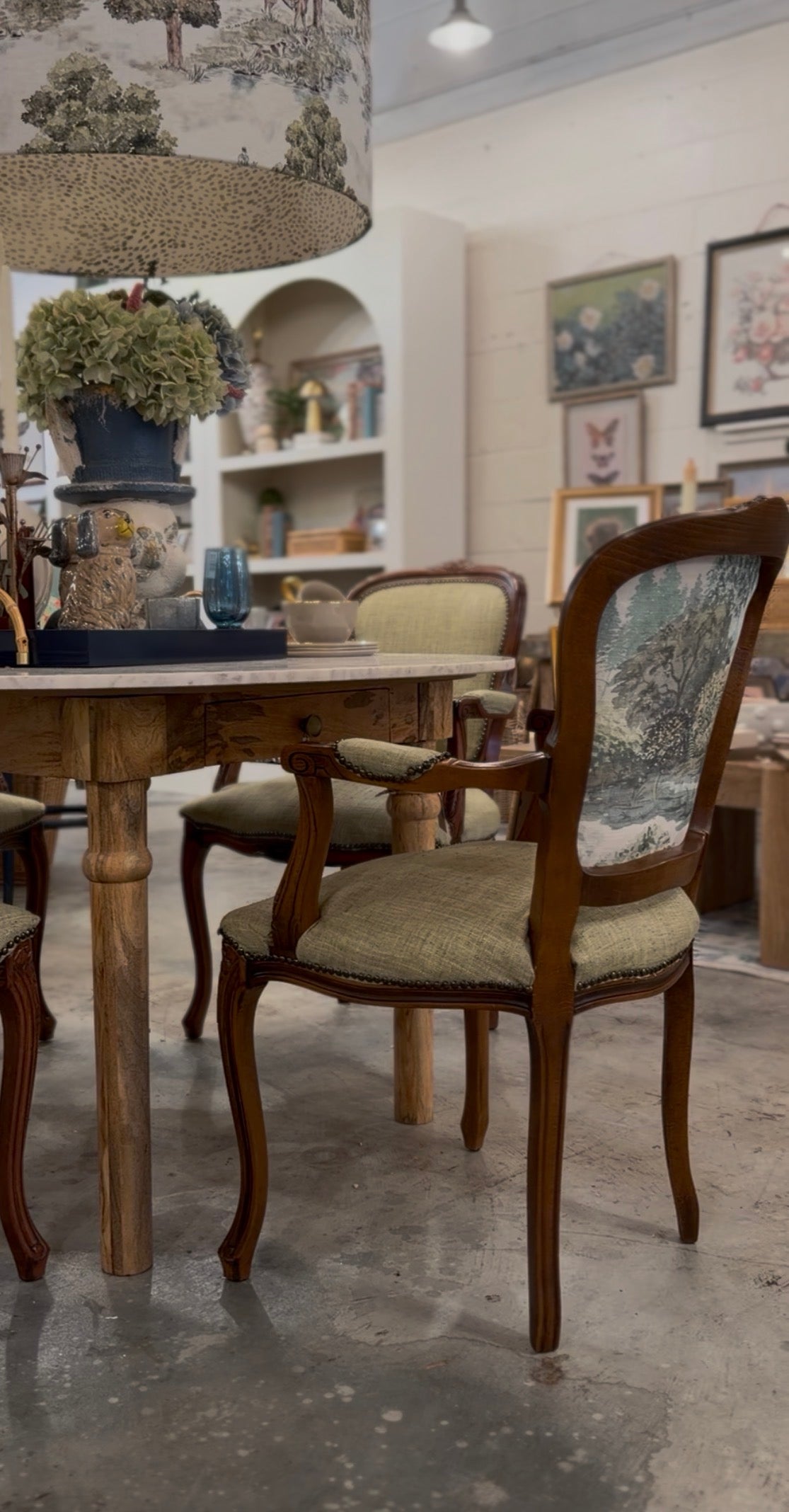 Set of Four Vintage Chairs