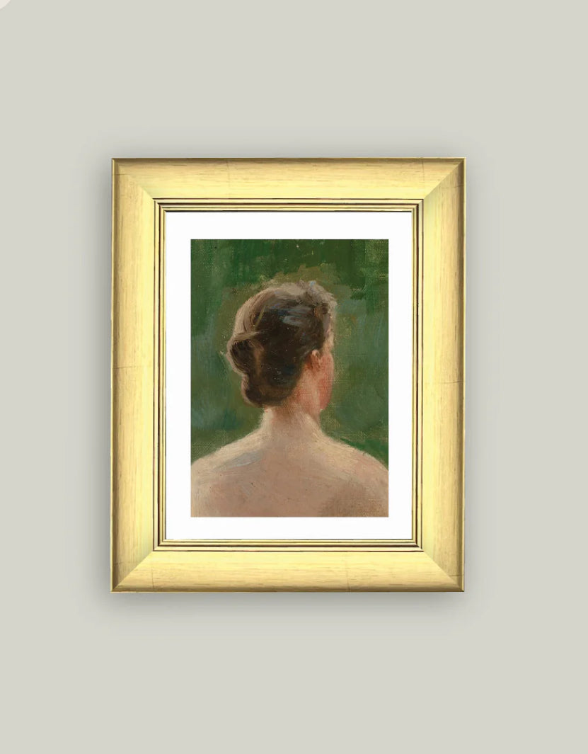 Woman Portrait Framed Art