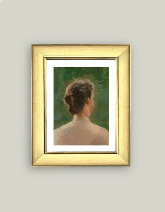 Woman Portrait Framed Art