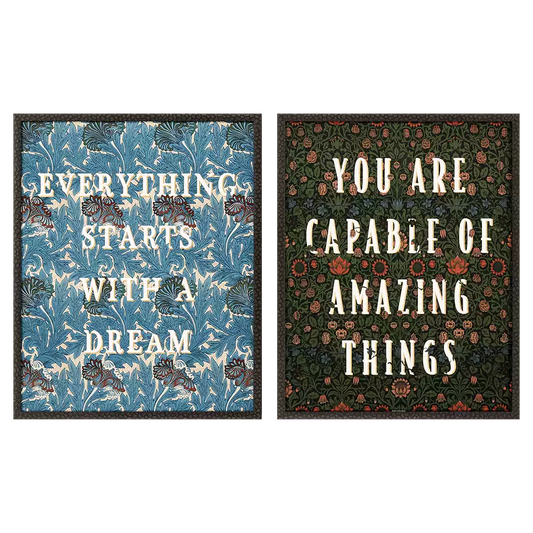 Inspirational Grand-millennial Wall Art