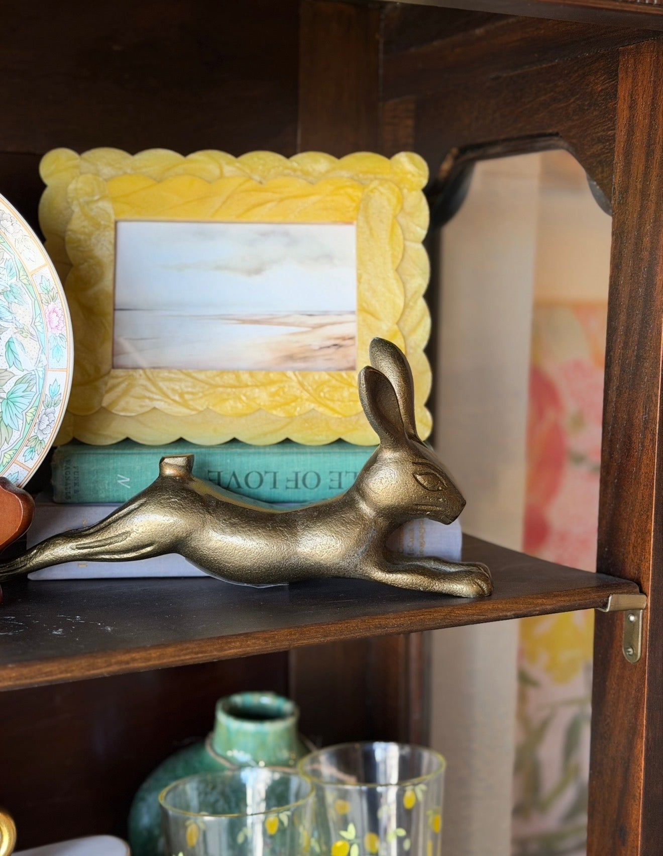 Brass Rabbit Figurine