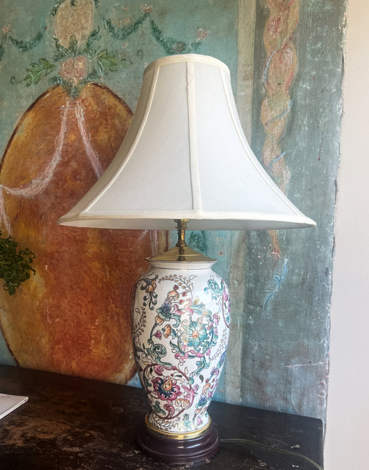 Vintage Floral Lamp #5