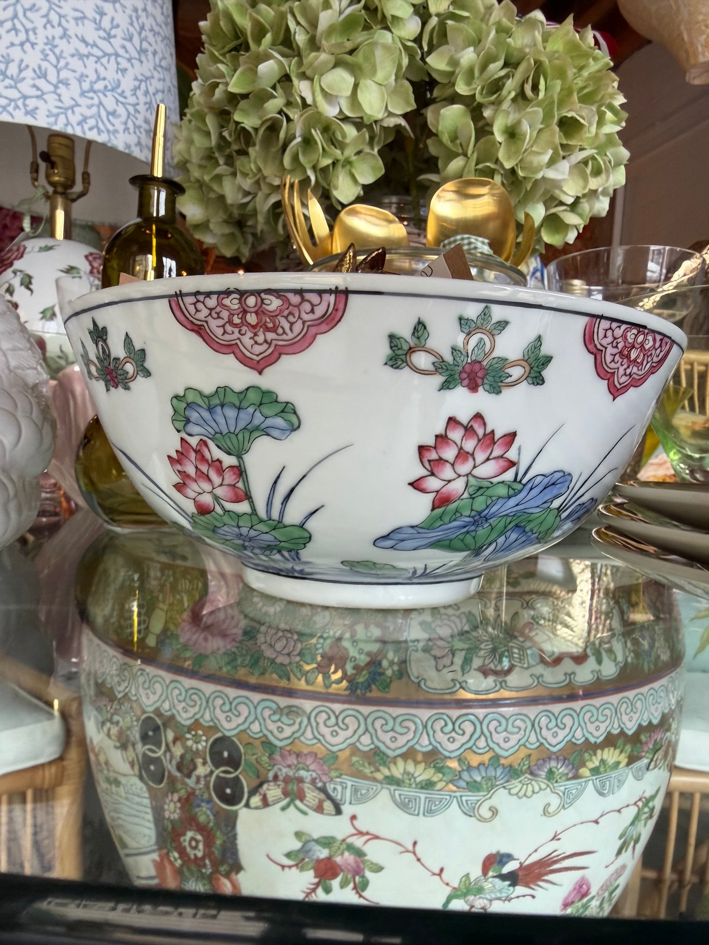 Vintage Floral Bowl