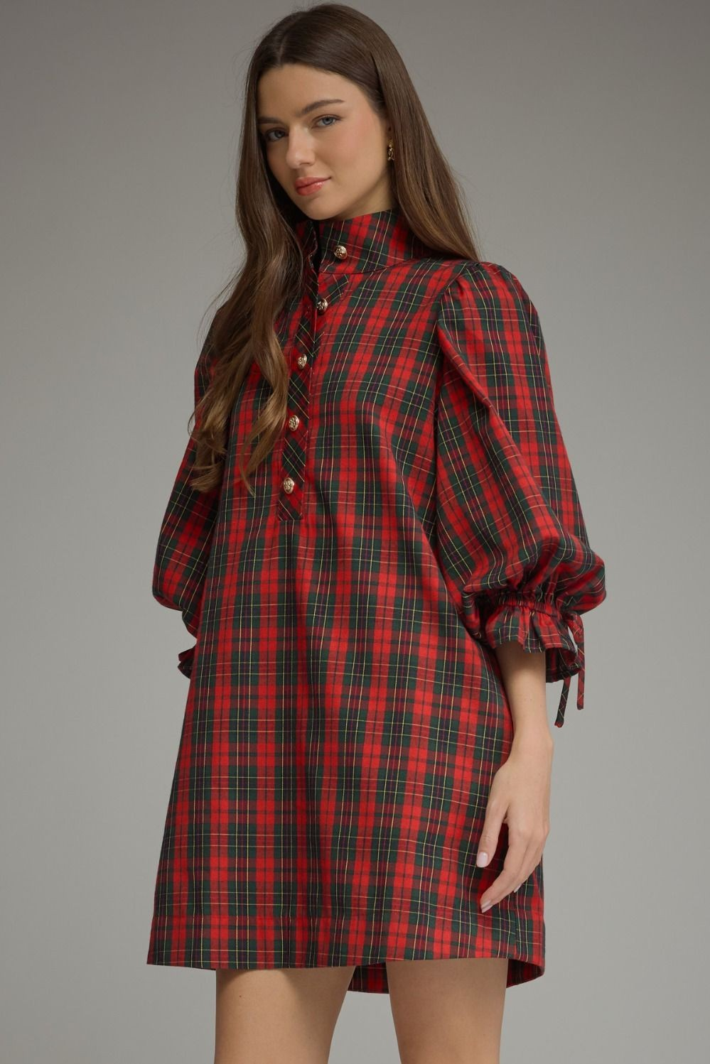 Tartan Plaid Dress