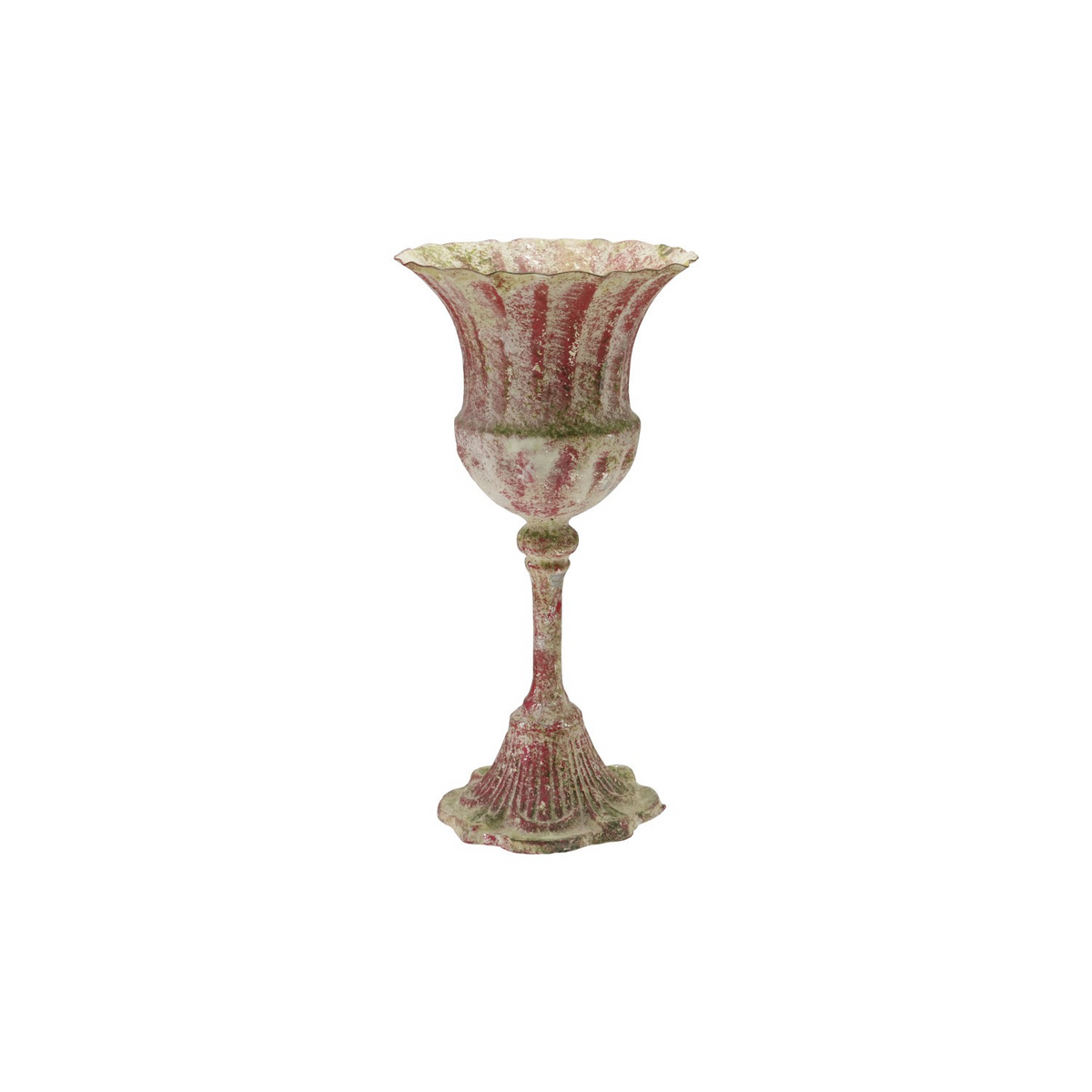Rustic Red Urn