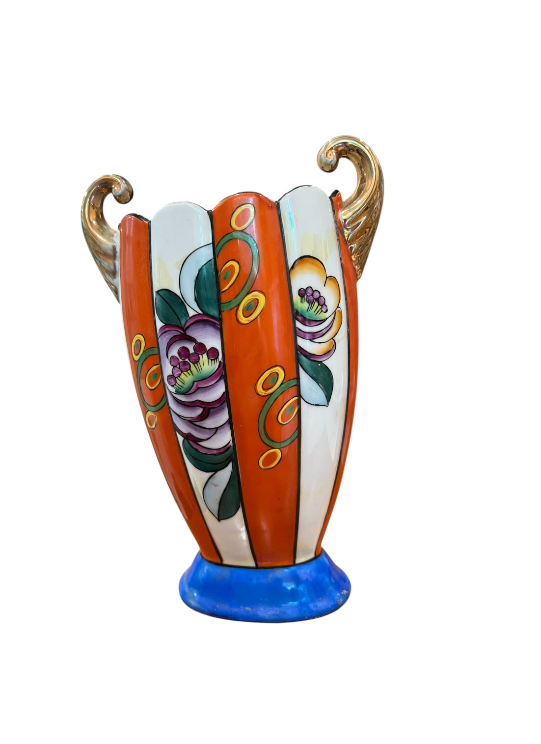 Gold Castle Vintage Chikusa Japanese Vase