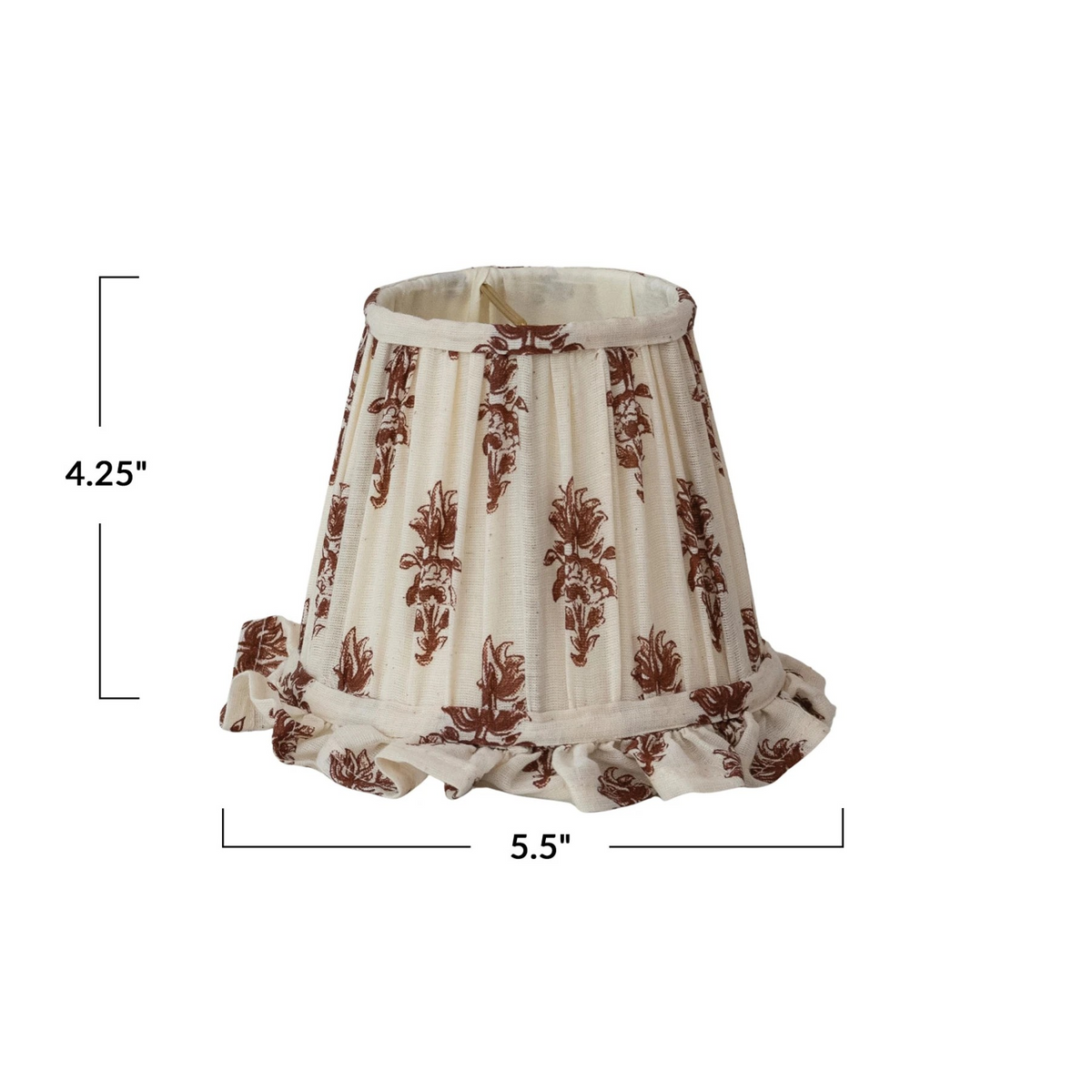 Floral Clip on Lampshade